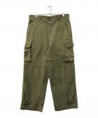 French Armyフランス軍）の古着「前期M-47カーゴミリタリーパンツ」｜カーキ