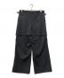 DAIRIKU (ダイリク) tailored hem layered high west wide slacks ブラック サイズ:M：35000円