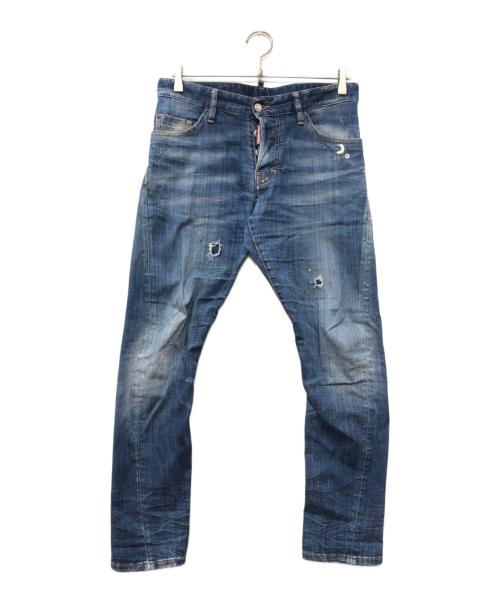 DSQUARED2（ディースクエアード）DSQUARED2 (ディースクエアード) CLASSIC KENNY TWIST JEANS インディゴ サイズ:44の古着・服飾アイテム