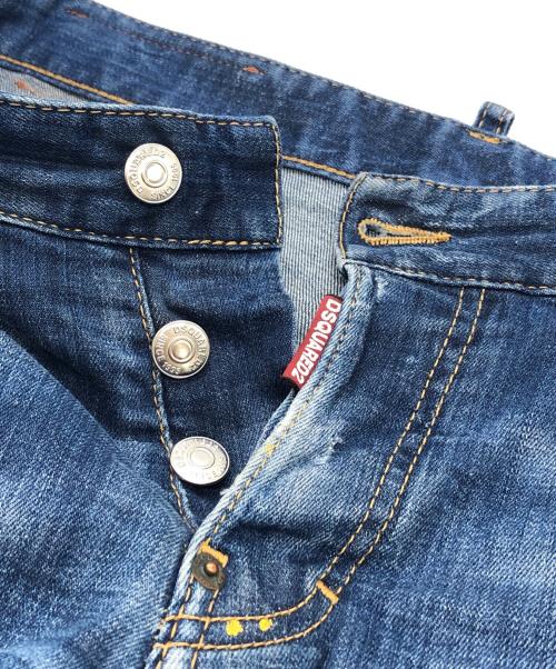 DSQUARED2（ディースクエアード）DSQUARED2 (ディースクエアード) CLASSIC KENNY TWIST JEANS インディゴ サイズ:44の古着・服飾アイテム