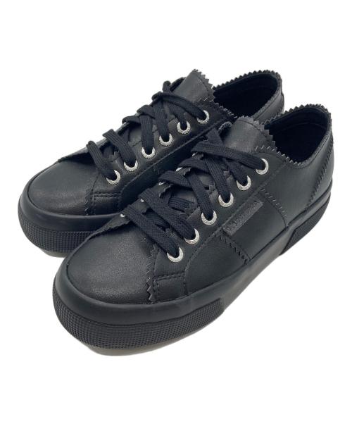 SUPERGA（スペルガ）SUPERGA (スペルガ) PELLICO (ペリーコ) スニーカー ブラック サイズ:37の古着・服飾アイテム