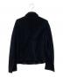 tricot COMME des GARCONS (トリココムデギャルソン) 丸襟カットオフジャケット ブラック サイズ:S：14000円