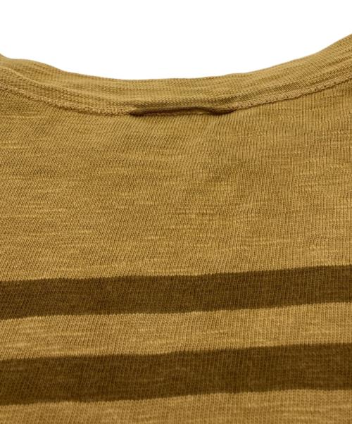 45R（フォーティファイブ・アール）45R (フォーティファイブ・アール) バスクボーダーの908Tシャツ ベージュ サイズ:不明の古着・服飾アイテム