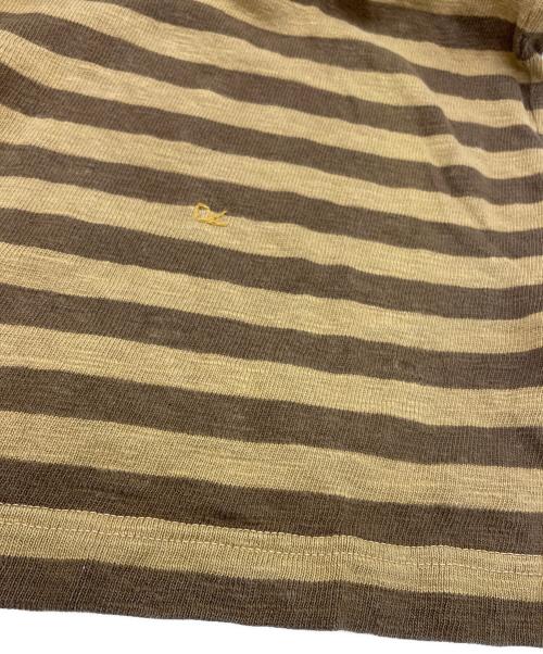 45R（フォーティファイブ・アール）45R (フォーティファイブ・アール) バスクボーダーの908Tシャツ ベージュ サイズ:不明の古着・服飾アイテム