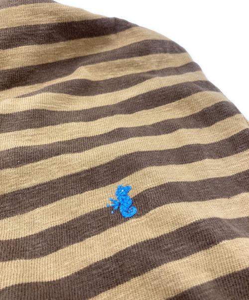 45R（フォーティファイブ・アール）45R (フォーティファイブ・アール) バスクボーダーの908Tシャツ ベージュ サイズ:不明の古着・服飾アイテム