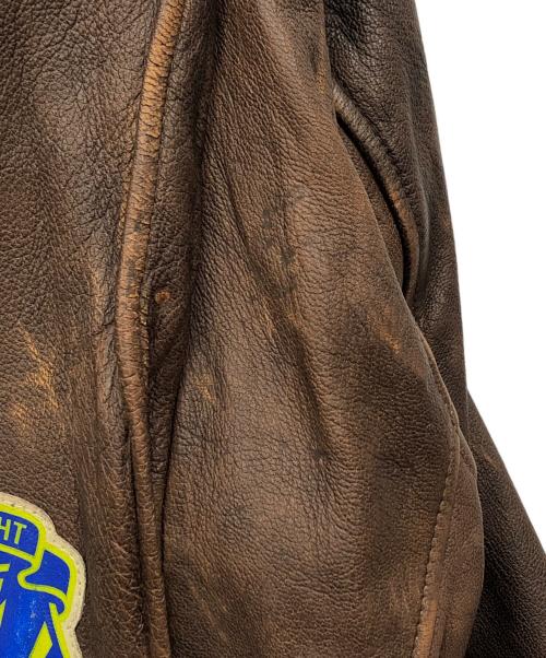 AVIREX（アヴィレックス）AVIREX (アヴィレックス) G-1 フライトジャケット ブラウン サイズ:40の古着・服飾アイテム