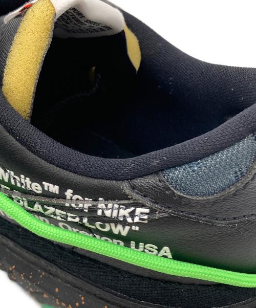 NIKE（ナイキ）NIKE (ナイキ) Off-White (オフホワイト) Blazer Low Black and Electro Green ブラック サイズ:28cmの古着・服飾アイテム