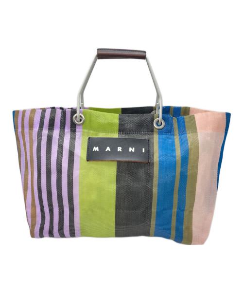 MARNI（マルニ）MARNI (マルニ) フラワーカフェストライプバック マルチカラー サイズ:下記参照の古着・服飾アイテム