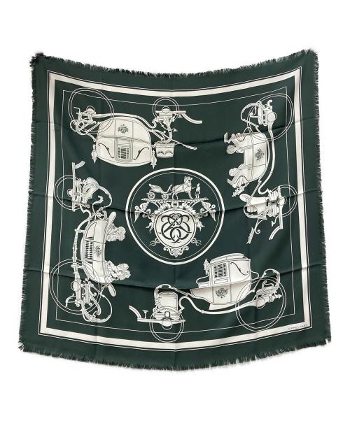 HERMES（エルメス）HERMES (エルメス) カレ80 グリーン サイズ:下記参照の古着・服飾アイテム