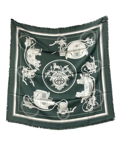 HERMES（エルメス）HERMES (エルメス) カレ80 グリーン サイズ:下記参照の古着・服飾アイテム