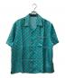 LOUIS VUITTON（ルイ ヴィトン）の古着「オープンカラーシャツ」｜グリーン
