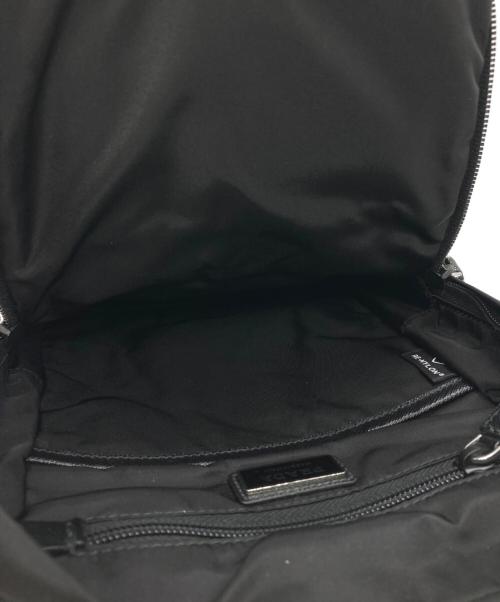 PRADA（プラダ）PRADA (プラダ) Re-Nylon xサフィアーノレザーワンショルダーバックパック ブラック サイズ:下記参照の古着・服飾アイテム