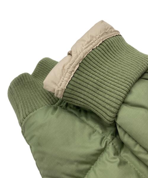 Eddie Bauer（エディーバウアー）Eddie Bauer (エディーバウアー) JJJJound (ジョウンド) ダウンジャケット グリーン サイズ:Mの古着・服飾アイテム