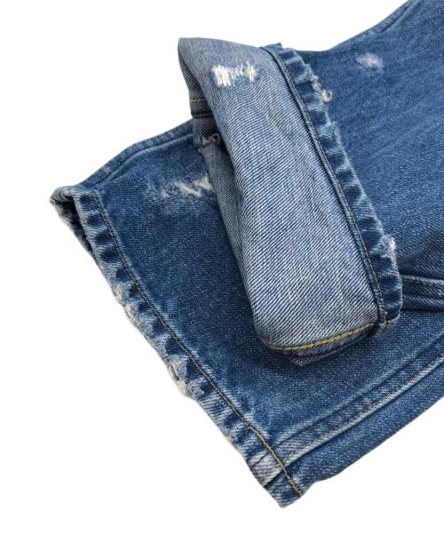 Needles（ニードルズ）Needles (ニードルズ) ASSORTEDPATCHESSTRAIGHT JEAN インディゴ サイズ:Mの古着・服飾アイテム
