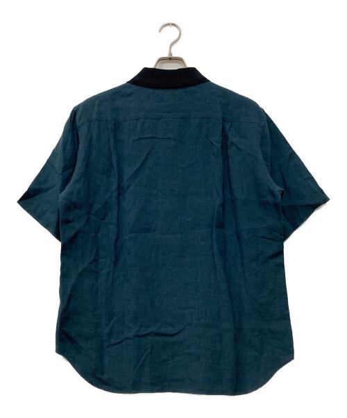 MARGARET HOWELL（マーガレットハウエル）MARGARET HOWELL (マーガレットハウエル) 半袖シャツ ネイビー サイズ:M 未使用品の古着・服飾アイテム