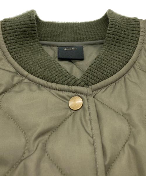 Spick and Span（スピック＆スパン）Spick and Span (スピックアンドスパン) PeキルティングBZ カーキ サイズ:Mの古着・服飾アイテム