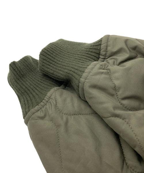 Spick and Span（スピック＆スパン）Spick and Span (スピックアンドスパン) PeキルティングBZ カーキ サイズ:Mの古着・服飾アイテム