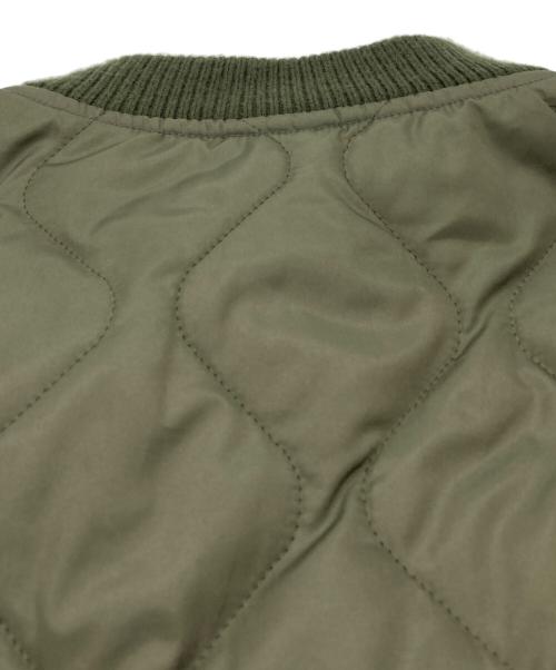 Spick and Span（スピック＆スパン）Spick and Span (スピックアンドスパン) PeキルティングBZ カーキ サイズ:Mの古着・服飾アイテム