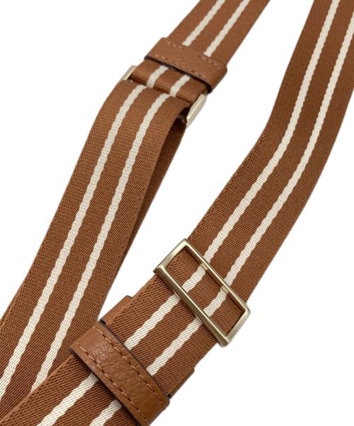 Kate Spade（ケイトスペード）Kate Spade (ケイトスペード) 巾着ショルダーバッグ ベージュの古着・服飾アイテム