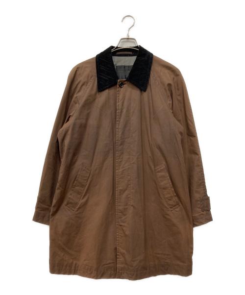 COMME des GARCONS HOMME（コムデギャルソン オム）COMME des GARCONS HOMME (コムデギャルソン オム) ステンカラーコート ブラウン サイズ:Mの古着・服飾アイテム