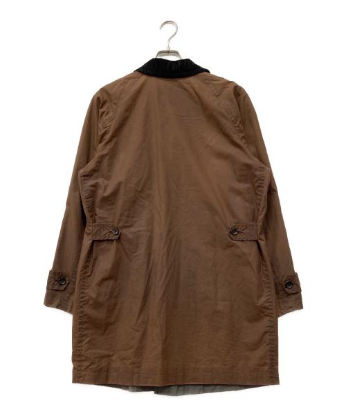 COMME des GARCONS HOMME（コムデギャルソン オム）COMME des GARCONS HOMME (コムデギャルソン オム) ステンカラーコート ブラウン サイズ:Mの古着・服飾アイテム
