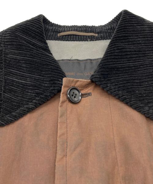COMME des GARCONS HOMME（コムデギャルソン オム）COMME des GARCONS HOMME (コムデギャルソン オム) ステンカラーコート ブラウン サイズ:Mの古着・服飾アイテム