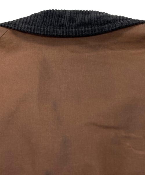 COMME des GARCONS HOMME（コムデギャルソン オム）COMME des GARCONS HOMME (コムデギャルソン オム) ステンカラーコート ブラウン サイズ:Mの古着・服飾アイテム