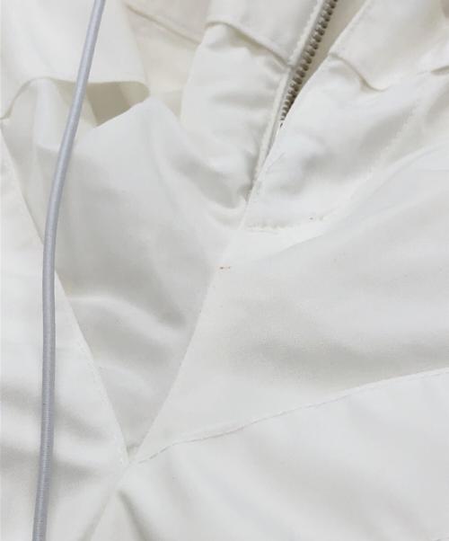 GS（ジーエス）GS (ジーエス) 編み込みテクノカーゴパンツ ホワイト サイズ:Mの古着・服飾アイテム