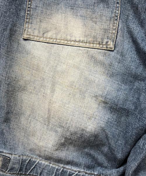 MARITHE+FRANCOIS GIRBAUD（マリテフランソワジルボー）MARITHE+FRANCOIS GIRBAUD (マリテフランソワジルボー) シャトルデニムパンツ インディゴ サイズ:38の古着・服飾アイテム