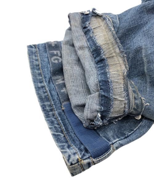 MARITHE+FRANCOIS GIRBAUD（マリテフランソワジルボー）MARITHE+FRANCOIS GIRBAUD (マリテフランソワジルボー) シャトルデニムパンツ インディゴ サイズ:38の古着・服飾アイテム