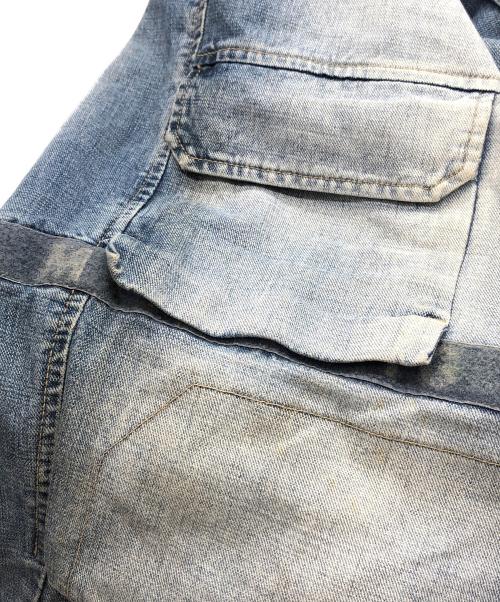 MARITHE+FRANCOIS GIRBAUD（マリテフランソワジルボー）MARITHE+FRANCOIS GIRBAUD (マリテフランソワジルボー) シャトルデニムパンツ インディゴ サイズ:38の古着・服飾アイテム