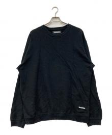 NEIGHBORHOOD（ネイバーフッド）の古着「クルーネックスウェット」｜ブラック