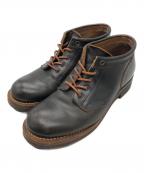 ROLLING DUB TRIOローリングダブトリオ）の古着「プレーントゥシューズ」｜ブラック