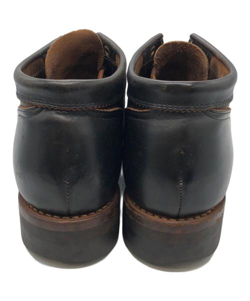 ROLLING DUB TRIO（ローリングダブトリオ）ROLLING DUB TRIO (ローリングダブトリオ) プレーントゥシューズ ブラック サイズ:6の古着・服飾アイテム