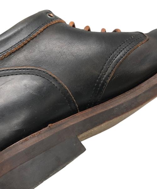 ROLLING DUB TRIO（ローリングダブトリオ）ROLLING DUB TRIO (ローリングダブトリオ) プレーントゥシューズ ブラック サイズ:6の古着・服飾アイテム