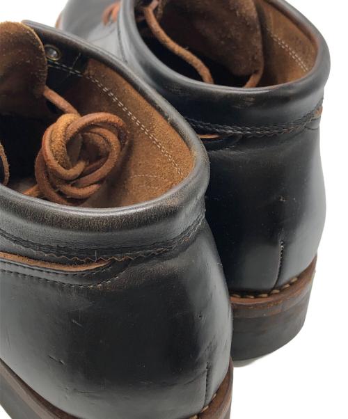 ROLLING DUB TRIO（ローリングダブトリオ）ROLLING DUB TRIO (ローリングダブトリオ) プレーントゥシューズ ブラック サイズ:6の古着・服飾アイテム