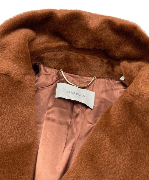 MARELLA（マレーラ）MARELLA (マレーラ) アルパカコート ブラウン サイズ:FREEの古着・服飾アイテム