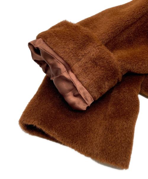 MARELLA（マレーラ）MARELLA (マレーラ) アルパカコート ブラウン サイズ:FREEの古着・服飾アイテム