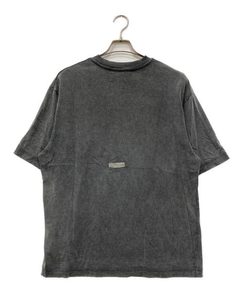 Acne studios（アクネ ストゥディオス）ACNE STUDIOS (アクネ ストゥディオス) クルーネックTシャツ - リラックスフィット フェイデッドブラック サイズ:Sの古着・服飾アイテム