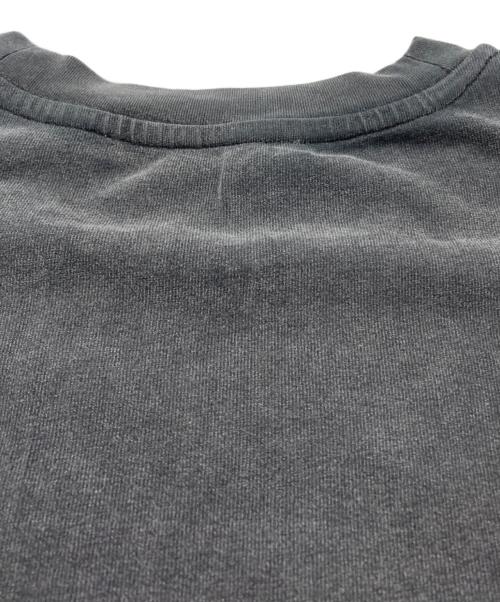 Acne studios（アクネ ストゥディオス）ACNE STUDIOS (アクネ ストゥディオス) クルーネックTシャツ - リラックスフィット フェイデッドブラック サイズ:Sの古着・服飾アイテム