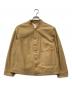 Pal'las Palace（パラスパレス）の古着「ラフィバックチノスタンド襟ジャケット」｜ブラウン
