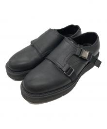 foot the coacher（フットザコーチャー）の古着「ANARCHO DOUBLE BELT」｜ブラック