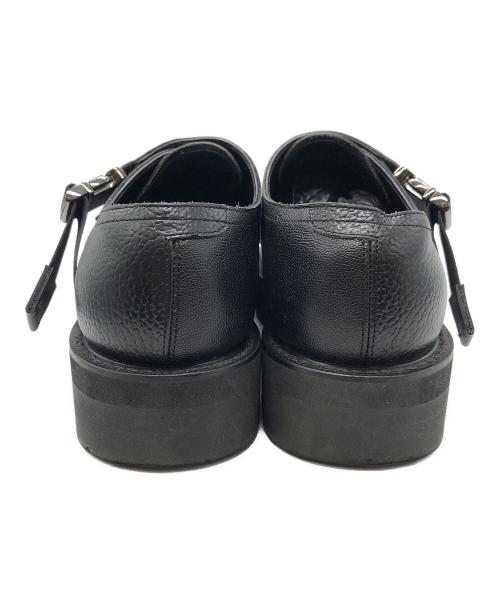 foot the coacher（フットザコーチャー）foot the coacher (フットザコーチャー) ANARCHO DOUBLE BELT ブラック サイズ:8の古着・服飾アイテム