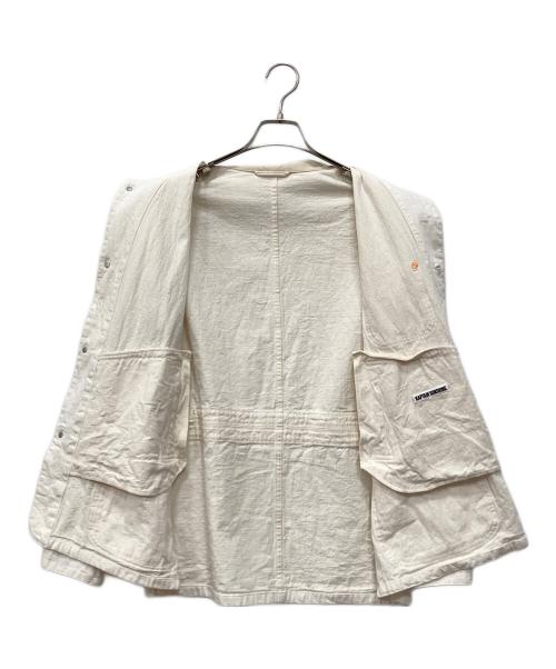 KAPTAIN SUNSHINE（キャプテンサンシャイン）KAPTAIN SUNSHINE (キャプテンサンシャイン) ハンティングジャケット ホワイト サイズ:38の古着・服飾アイテム