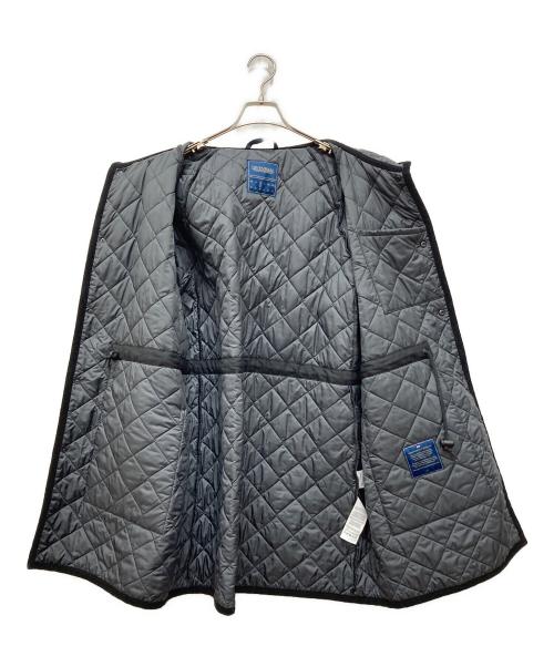 LAVENHAM（ラベンハム）LAVENHAM (ラベンハム) Hooded raglan sleeve coat グレー サイズ:Mの古着・服飾アイテム