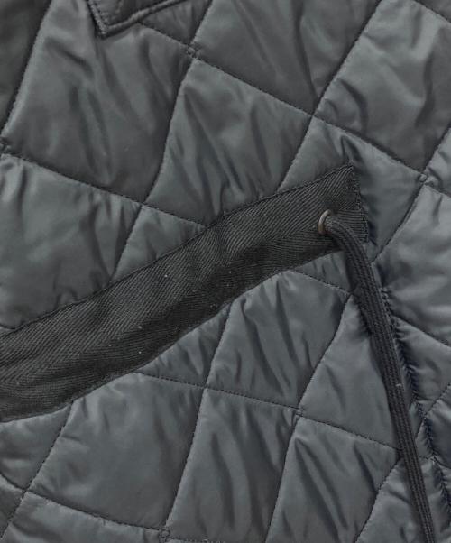 LAVENHAM（ラベンハム）LAVENHAM (ラベンハム) Hooded raglan sleeve coat グレー サイズ:Mの古着・服飾アイテム