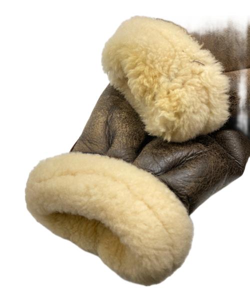 Schott（ショット）Schott (ショット) B-3ムートンジャケット ブラウン サイズ:Mの古着・服飾アイテム