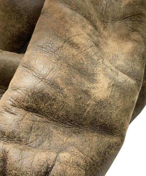 Schott（ショット）Schott (ショット) B-3ムートンジャケット ブラウン サイズ:Mの古着・服飾アイテム