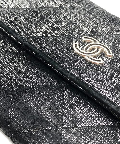CHANEL（シャネル）CHANEL (シャネル) 2つ折り財布 シルバー サイズ:下記参照の古着・服飾アイテム