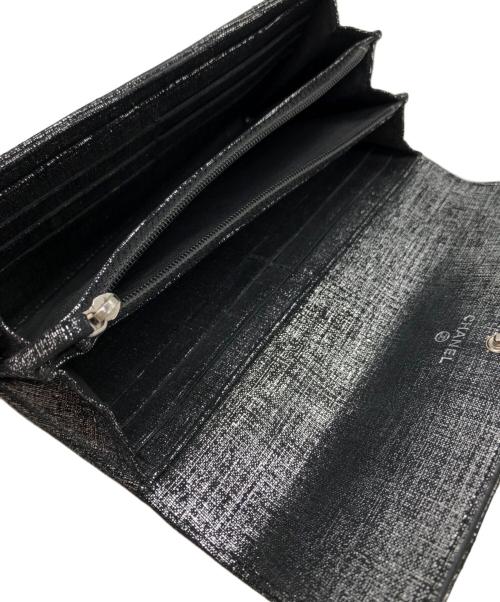 CHANEL（シャネル）CHANEL (シャネル) 2つ折り財布 シルバー サイズ:下記参照の古着・服飾アイテム